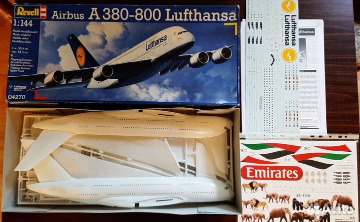 Сборная модель самолета 1/144