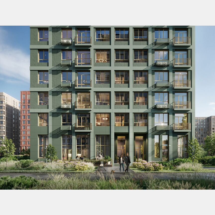 4-к. квартира, 92,7 м², 9/12 эт.