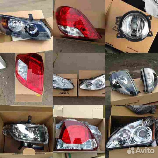 D фара левая механика для chevrolet lacetti (2006