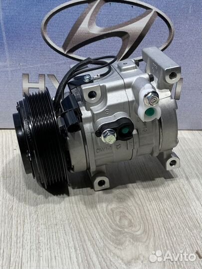 Компрессор кондиционера Hyundai solaris 2