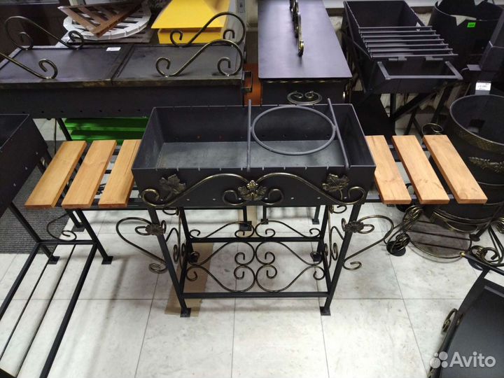 Мангалы в ассортименте, печи под казан