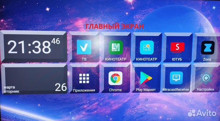 Приставка смарт тв андроид настроенная