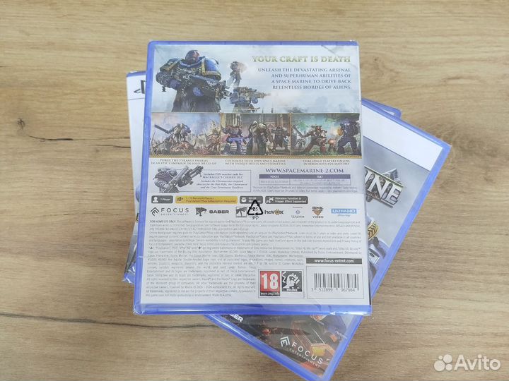 Игра диск space marine 2 ps5