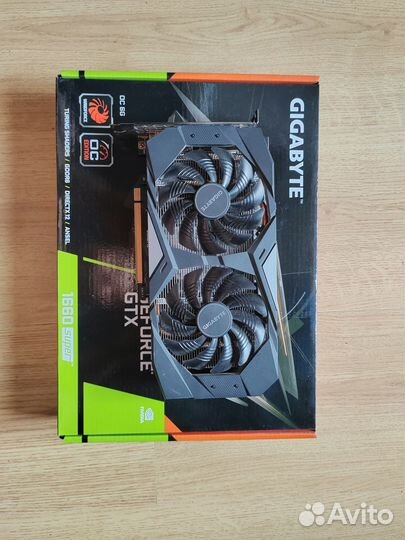 Видеокарта NVidia GTX1660 super 6gb