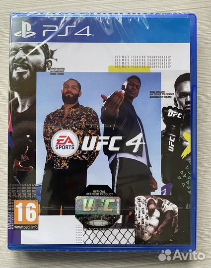 UFC 4 (Новый) для Sony PS4 / PS5