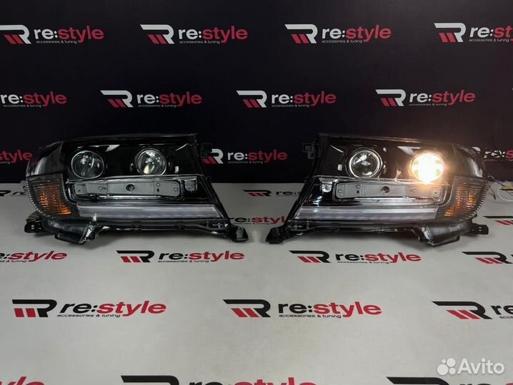 Фары с решеткой Toyota Land Cruiser 200 K2086