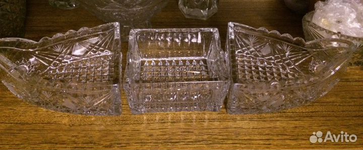 Хрустальная посуда новая