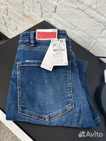 Джинсы stradivarius skinny 40