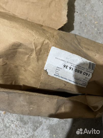 Задняя накладка бампера w140 правая хром