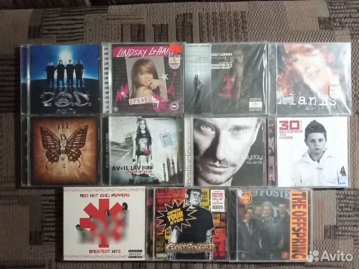 Рок,Металл. CD диски Лицензионные