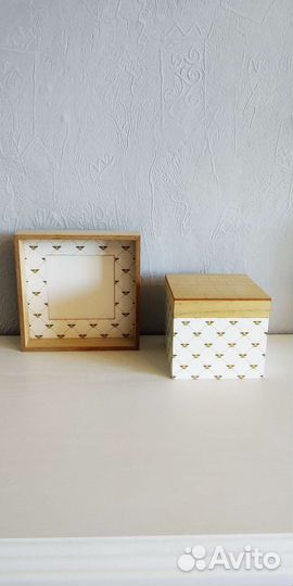 Полочка, фоторамка,шкатулка