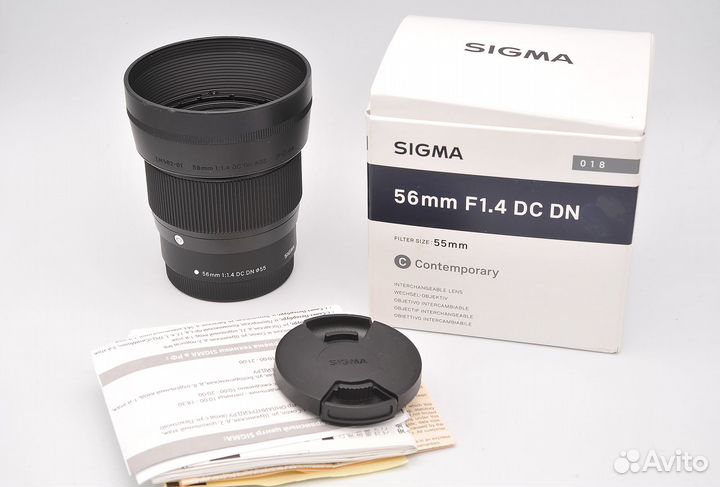 Sigma 56 mm F1.4 Canon EF-M