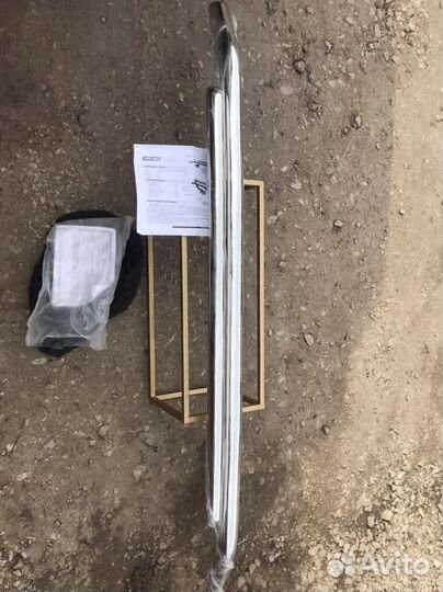 Тигуан. Хром под бампер Rival