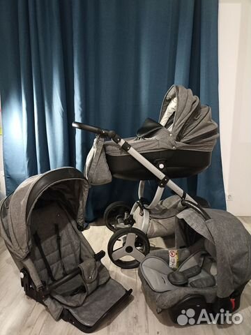 Коляска 3 в 1 Lonex Cosmo