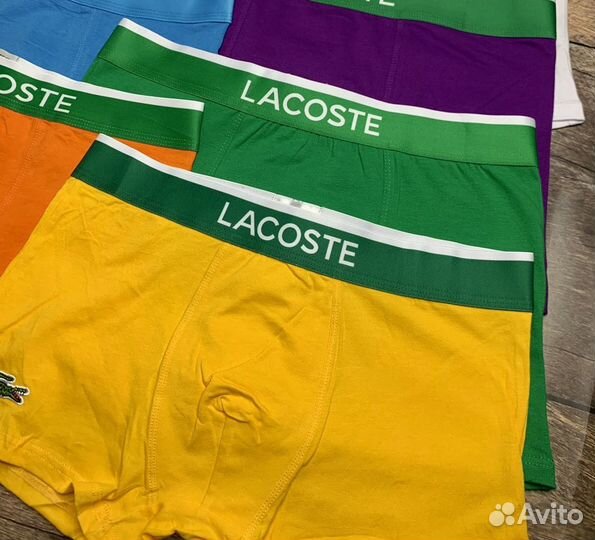 Трусы мужские боксеры lacoste