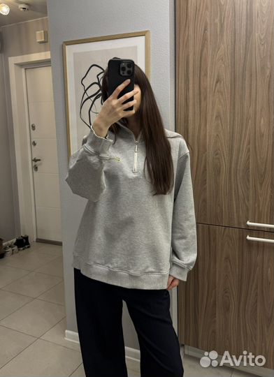 Свитшот серый Iron by Mironova