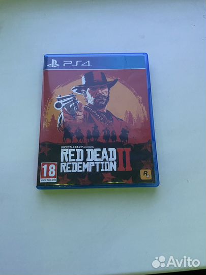 Red dead redemption 2 ps4 диск