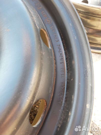 Диски штампы р14 от логана 4на100