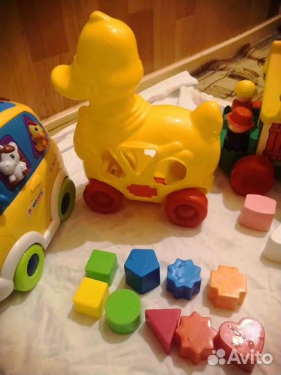Детские развивающие игрушки от 1 года