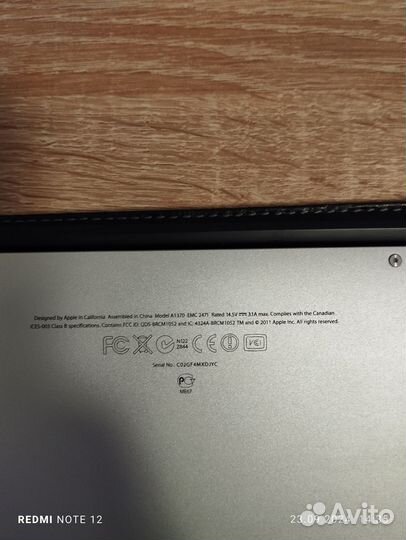 Apple MacBook Air 11