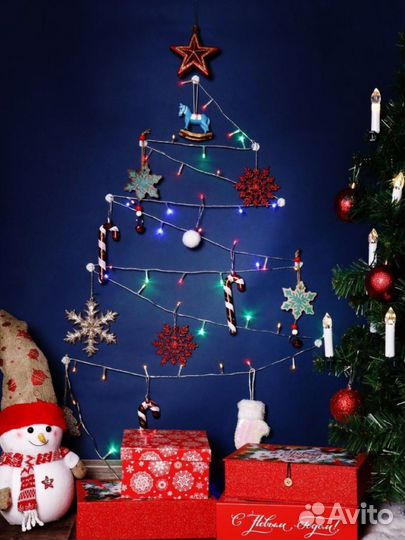 Клипсы крючки для гирлянды проводов