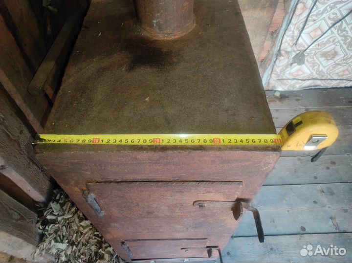 Печь для бани с баком