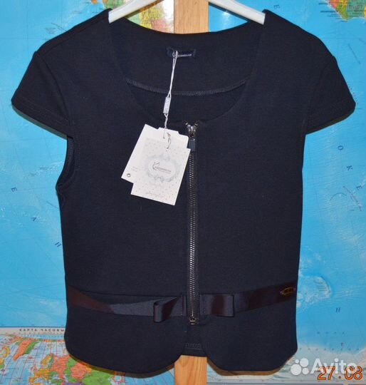 В школу юбки жилетки кофта кардиган блузка 134.154