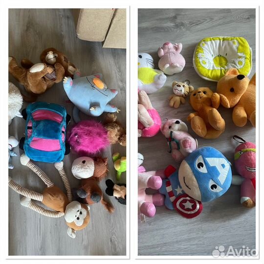 2 пакета игрушек