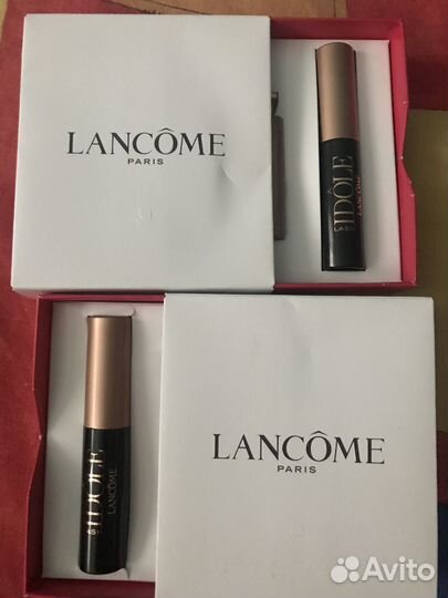 Lancome idole тушь мини формат в наборе с духами