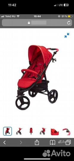 Прогулочная коляска как новая