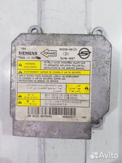 Блок управления AIR BAG Ssangyong Rexton GAB D27DT
