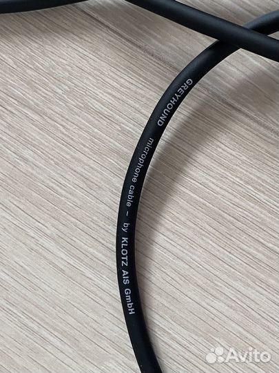 Кабель микрофонный klotz grg1fm05.0 greyhound 5 м