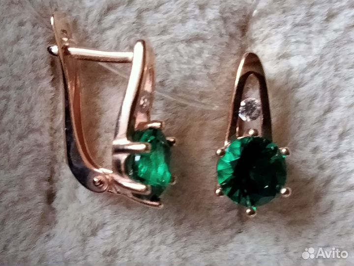 Серебряные серьги