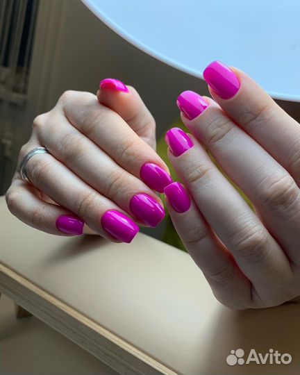 Маникюр с покрытием гель лак