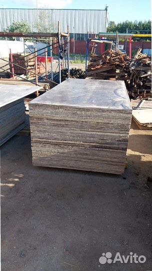 Фанера ламинированная новая и бу