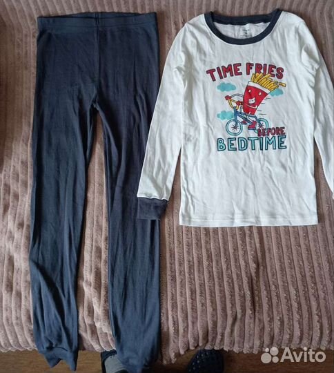 Разные пижамы на рост 134/140 пакетом (5шт)