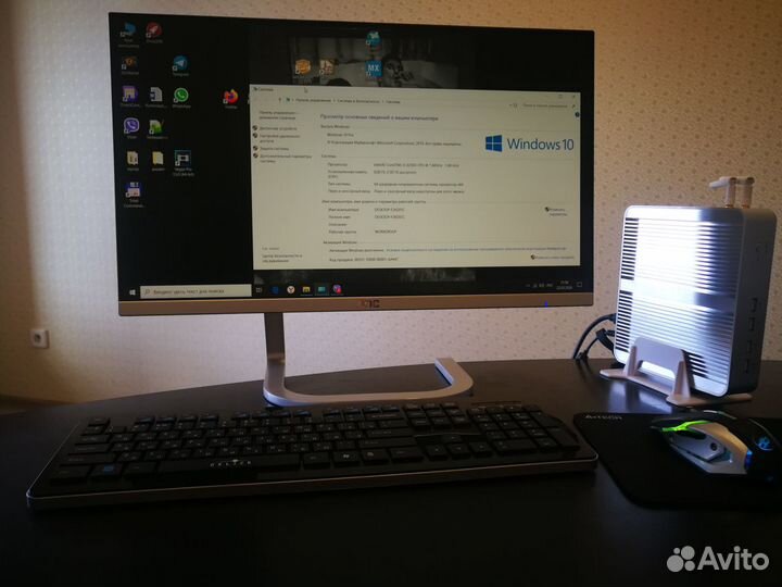 Мини пк Intel Core i5-8250 SSD 250Gb DDR4 8Gb