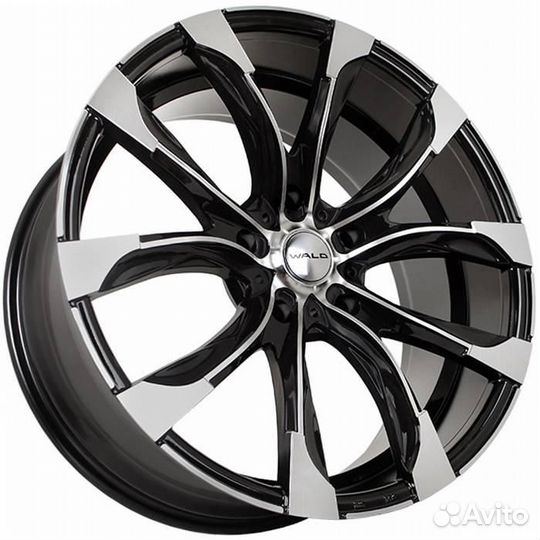 Литой диск sakura wheels R22 5x150. Беспл подборка