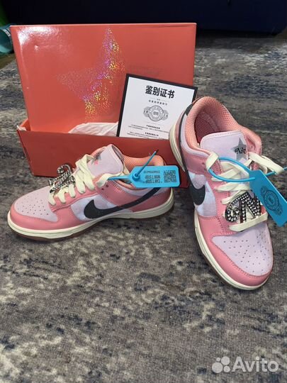 Nike dunk low lx hot punch and pink foam barbie