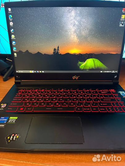 Игровой ноутбук msi 15,6