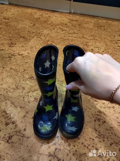 Детские резиновые сапоги 27 размер