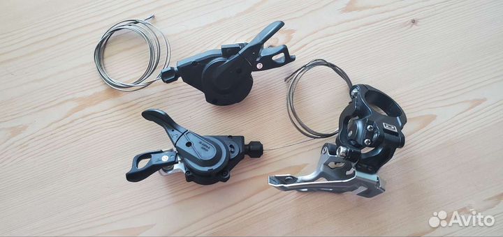 Манетки Shimano SLX 670+перед переключатель Deore