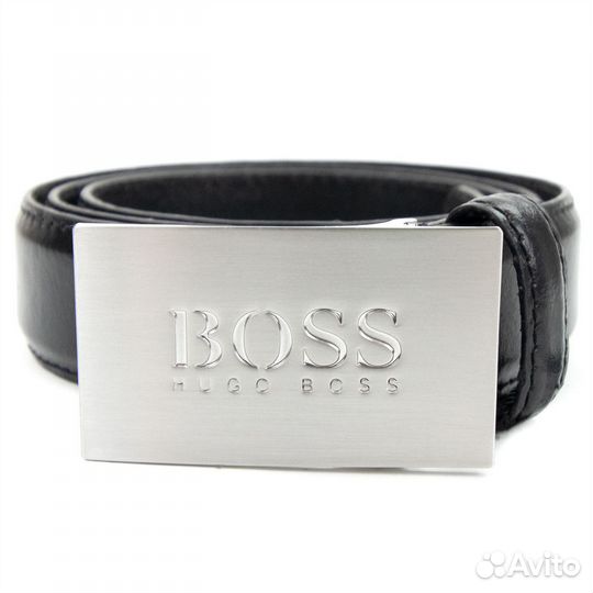 Ремень натуральная кожа Hugo Boss Италия в идеале