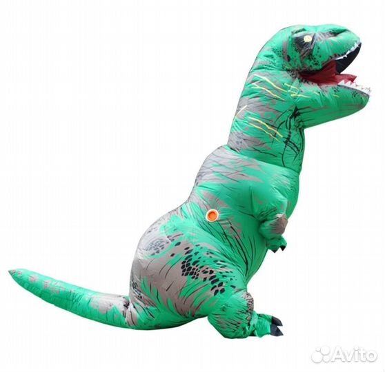 Костюм для поздравлений зелёный T-REX