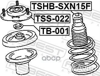 Пыльник амортизатора tshb-SXN15F tshb-SXN15F Fe