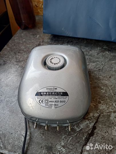 Аквариумный воздушный насос hailea
