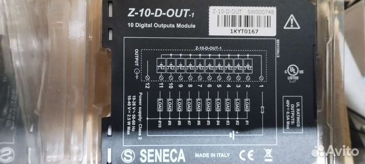 Seneca Z-10-D-IN модуль дискретных входов