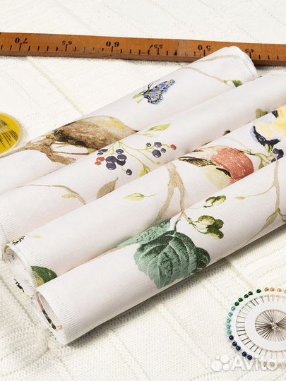 Набор тканей для рукоделия и пэчворка Лесная прог