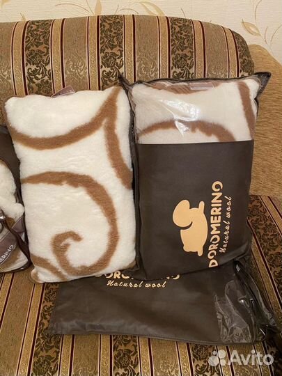 Подушки из шерсти мериноса