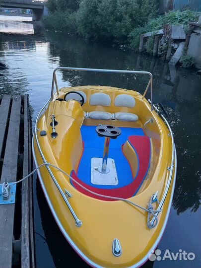 Катер Gulf Stream, двс Johnson 115, водомёт